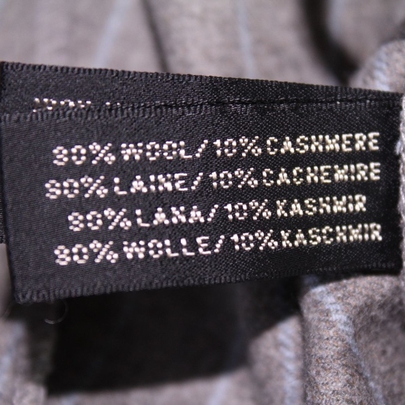 Ralph Lauren Striped Wool Cashmere Pants - Picture 3 of 3